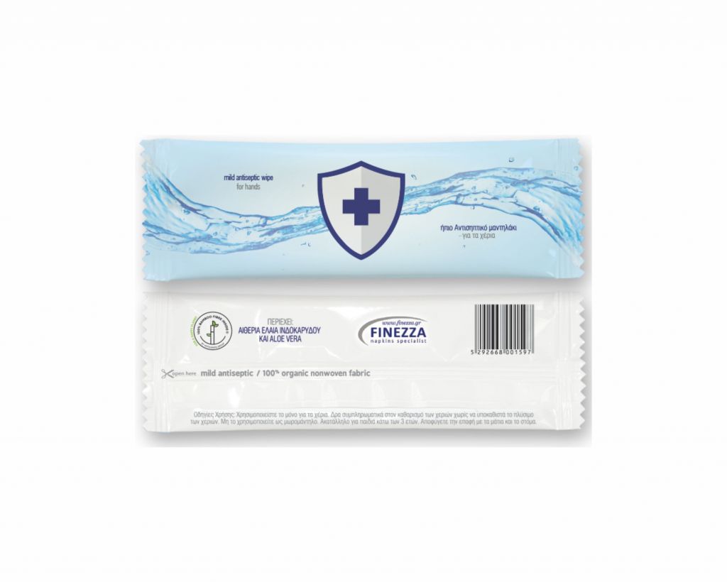 Mild Antiseptic Wipes | Finezza